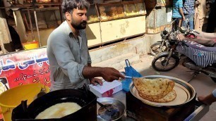 'Street Malpua | Easy Malpura Making on Road | Street Food of Karachi Pakistan'