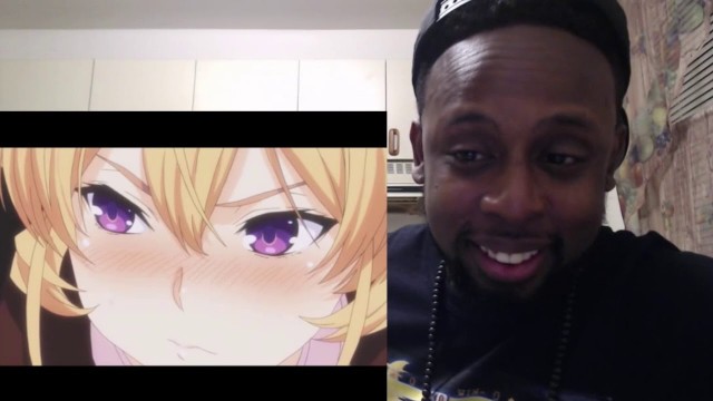 'Food Wars -- English dub funny  moments!! Part 3 REACTION'