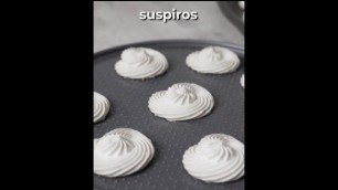 'Suspiros - Receita do programa Tudo Na Panela com Carol Fiorentino, na Food Network'