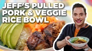 'Jeff Mauro\'s Pulled Pork and Veggie Rice Bowl | The Kitchen | Food Network'