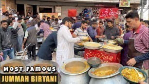 'CRAZY RUSH On JUMMA BIRYANI | Famous Biryani Of Karachi - Street Food - Shapatar'