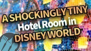 'Disney World\'s SHOCKINGLY TINY Hotel Room -- Riviera Resort'