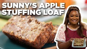 'Sunny Anderson\'s Easy Apple Stuffing Loaf  | The Kitchen | Food Network'