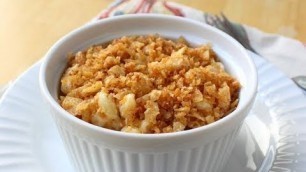 'Food Wishes Recipes - Crispy Potato Chip Mac and Cheese - Macaroni and Cheese with Crunchy Potato Chip Gratin'