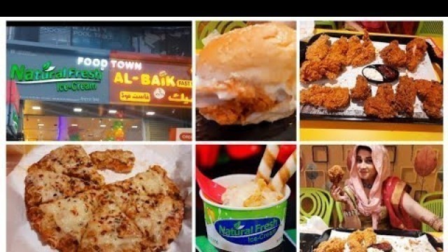 'Al-Baik || Natural Fresh Ice Cream || Food Town || Small Bucket || Malvani no.7 Malad || veg/non veg'