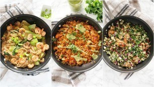 '3 MUST TRY Healthy One Pan Meals | easy paleo recipes'