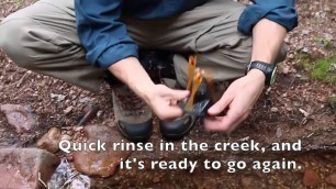 'Camping Life Hack Campfire Coffee Filter'