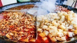 'Chinese Street Food Tour in Wuhan, China | Street Food in China BEST Noodles'