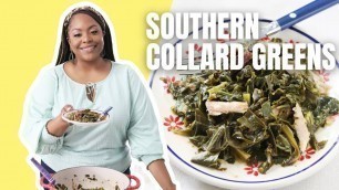 'Kardea Brown\'s Southern Collard Greens ​| Kardea Brown\'s Southern Thanksgiving | Food Network'