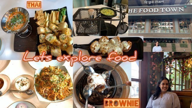 'The Food Town Thane / vlog2 #foodvlogger #review #mumbai #thanefood'