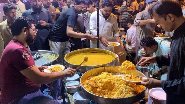 'MUTTON BIRYANI HALEEM | Huge Rush for Beef Haleem Biryani | Karachi Street Food Degi Haleem Biryani'