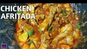 'CHICKEN AFRITADA RECIPE | HOW TO COOK CHICKEN AFRITADA | PINOY FOOD TV'