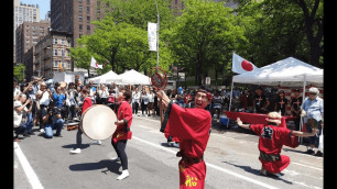 'NYC Walk ⁴ᴷ⁶⁰ :  Japan Food Town and Japanese traditional dance in  New York'