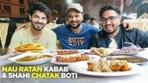 'Karachi Street Food | Chandan & Nauratan Kabab | Khaosuey, Lacha Paratha | Pakistani Food'