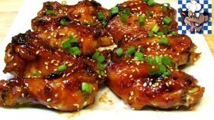 'Chinese Chicken Wings - Chicken Wing Recipe - Chinese Food'