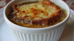 'American French Onion Soup Recipe - How to Make Onion Soup'