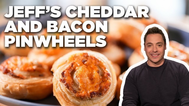 'Jeff Mauro\'s Cheddar and Bacon Pinwheels | The Kitchen | Food Network'