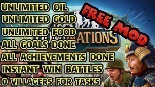 'DomiNations Ver. 9.910.912 MOD APK | Unlimited Gold & Food & Oil | & MORE'