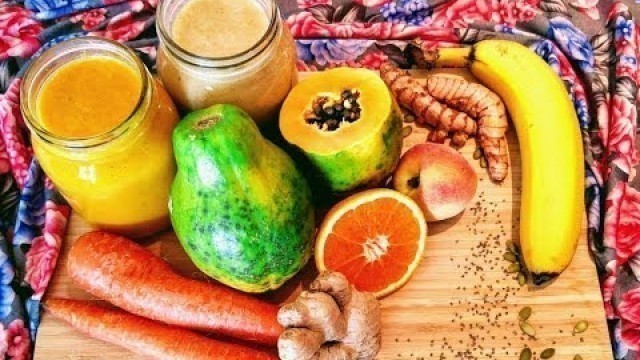 2 Healthy, Anti Inflammatory, Tasty, Fruit Based Smoothie Recipes | Antioxidant Rich, Detox Smoothie