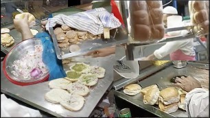 'Famous Egg Bunkabab  | Sandwiches | karachi street food #shahrozkhan-srk'