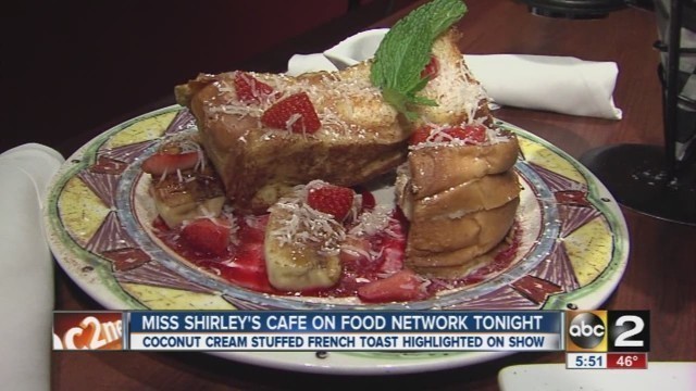 'Miss Shirley\'s on Food Network Friday night'