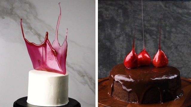 '15 Cake Decoration & Plating Hacks to Impress Your Dinner Guests! So Yummy'