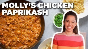 'Molly Yeh\'s Chicken Paprikash | Girl Meets Farm | Food Network'