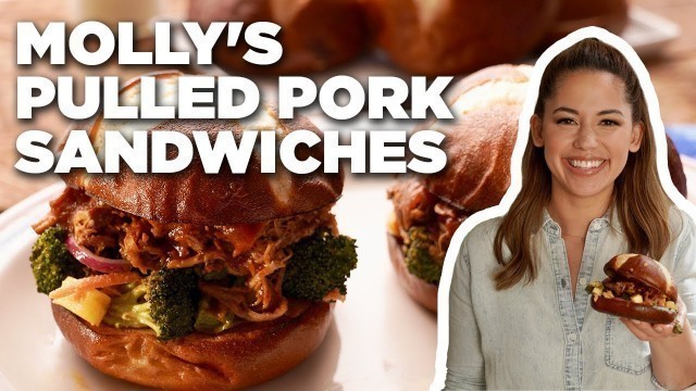 'Molly Yeh\'s Pulled Pork Sandwiches | Girl Meets Farm | Food Network'