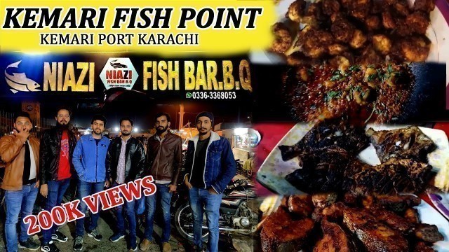 'Kemari Seafood Street | Karachi Street Food | Prawn Karahi + Grilled Fish + Lobsters + Crabs'