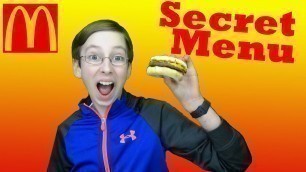 'McDonald\'s Secret Menu Hacks | CollinTV'