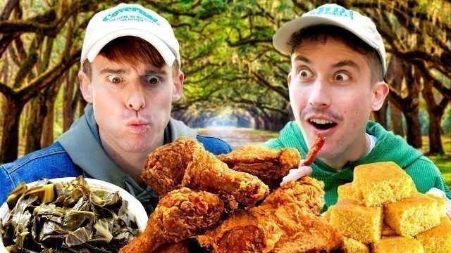 'Brits try REAL Southern Fried Chicken for the first time!'