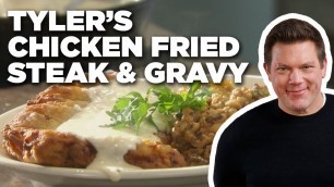 'Tyler Florence\'s Chicken Fried Steak and Gravy | Tyler\'s Ultimate | Food Network'