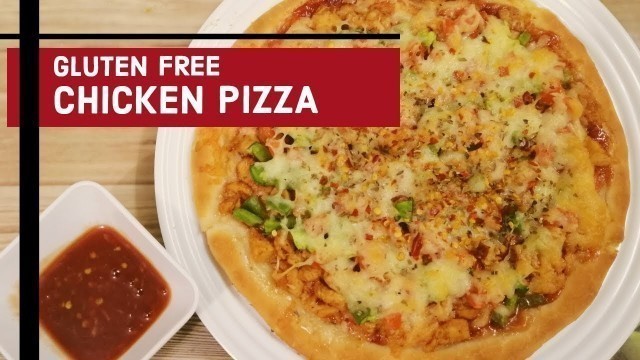 'Chicken Pizza Recipe | Gluten Free Chicken Pizza | Zaiqa Food Channel'