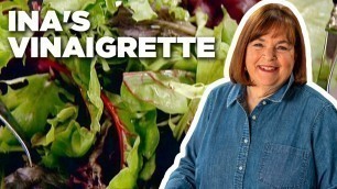 'Ina Garten\'s Vinaigrette For Green Salad | Barefoot Contessa | Food Network'