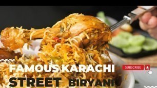 'Famous Karachi Biryani Recipe | Al Rehman Biryani Recipe | Karachi Street Food'