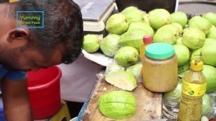 'Tasty And Spicy Guava prayer ! Best Street Food Ever 2017'