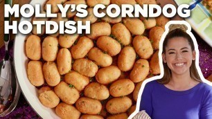 'Molly Yeh\'s Corndog Hotdish | Girl Meets Farm | Food Network'