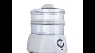 'Rival DoubleTier Food Steamer with Timer'