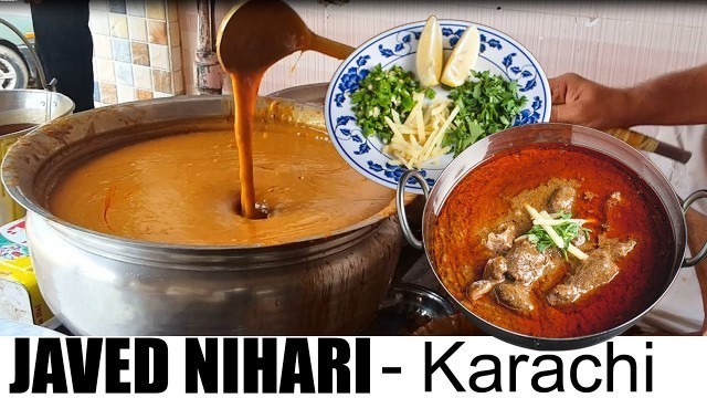 'Sunday Nashta Javed Delhi Nihari in karachi | Karachi Street Food'