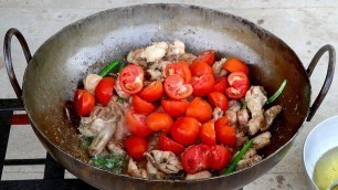 'Chicken Karahi Recipe #Shorts - Pakistan Karachi Street Food - Restaurant style Chicken karahi'