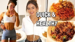 'Healthy and Easy DINNERS | low cal & tasty *weight loss*'