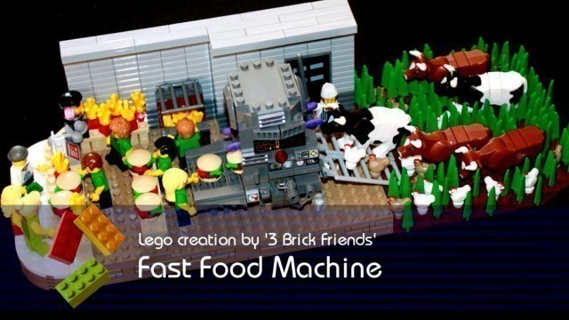 'Lego Fast Food Machine'