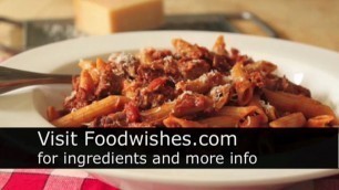 'Food Wishes Recipes - Beef Meat Sauce for Pasta - Beef Brisket Cherry Tomato Meat Sauce Recipe - How to Make Meat Sauce'