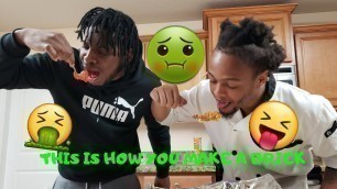 'How to make a brick(Jail Food) ft Jaydayoungan !!!! (Vlog#2)'