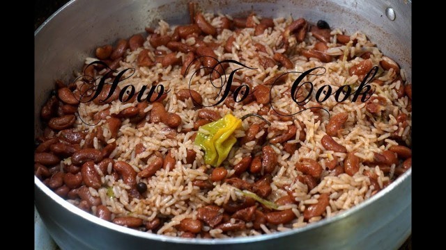 '#food How to cook the best authentic Jamaican Rice and Peas recipe Fast Easy & Simple'