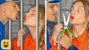 '7 Weird Ways to Sneak Food into Jail! Food Hacks & DIY Ideas by Mr Degree'