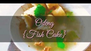 'Odeng\"Fish cake\" korean street food'