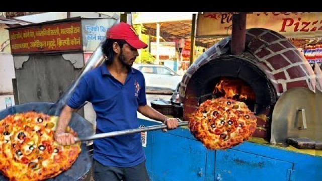 'ऐसा pizza की making आपने पहले नही dekhi hogi। udaipur street Food India'