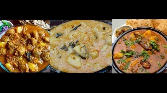 'Potato Curry Recipes | Veg Curry Recipe | Easy Dinner Recipe | Aloo Soya | Dahi Aloo |Tari Wale Aloo'