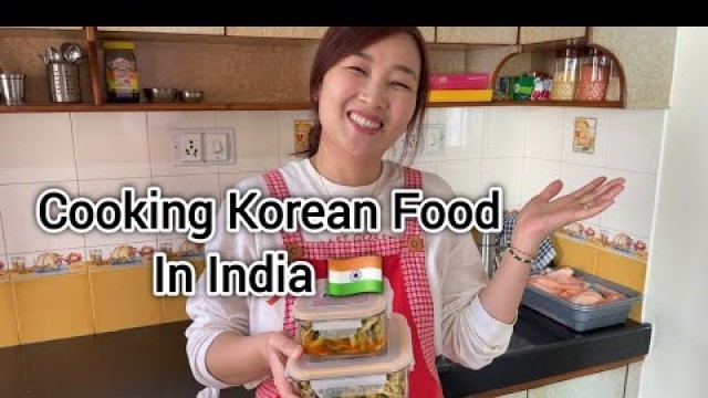 'Cooking Korean Food In India 